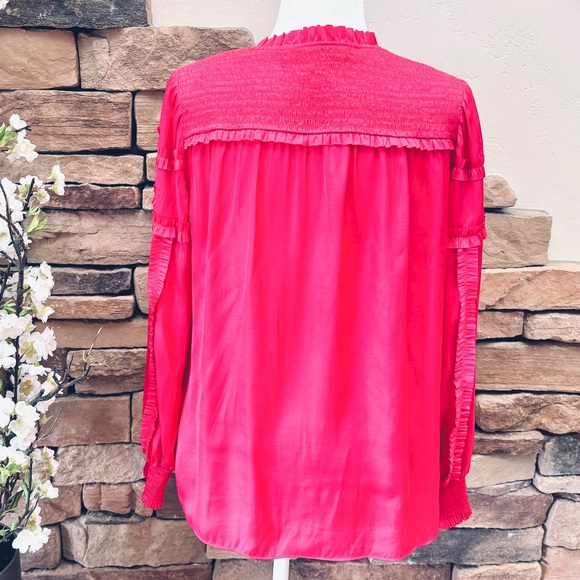 Hot Pink Blouse - Picture 2 of 4